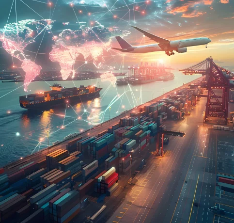 network representation of aeromarine logistics Most trusted reliable logistics in UAE